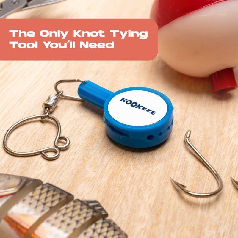 Fishing Knot Tying Tool | Protect from Fish Hooks | Tie Fishing Knots Easily | Cool Gadgets for Fishermen | Ice Fly Fishing | Fishing Accessories for Beginner Anglers | Nail Knot Tool