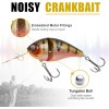 Fishing Lures for Freshwater and Saltwater, Lifelike Swimbait for Bass Trout Crappie, Slow Sinking Bass Fishing Lure, Amazing Fishing Gifts for men, Must-have for Family Fishing Gear