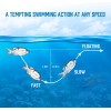 Fishing Lures for Freshwater and Saltwater, Lifelike Swimbait for Bass Trout Crappie, Slow Sinking Bass Fishing Lure, Amazing Fishing Gifts for men, Must-have for Family Fishing Gear