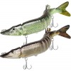 Fishing Lures for Freshwater and Saltwater, Lifelike Swimbait for Bass Trout Crappie, Slow Sinking Bass Fishing Lure, Amazing Fishing Gifts for men, Must-have for Family Fishing Gear