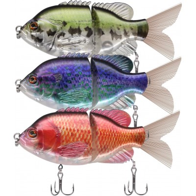 Fishing Lures for Freshwater and Saltwater, Lifelike Swimbait for Bass Trout Crappie, Slow Sinking Bass Fishing Lure, Amazing Fishing Gifts for men, Must-have for Family Fishing Gear Fishing Lures for Freshwater and Saltwater, Lifelike Swimbait for Bass Trout Crappie, Slow Sinking Bass Fishing Lure, Amazing Fishing Gifts for men, Must-have for Family Fishing Gear