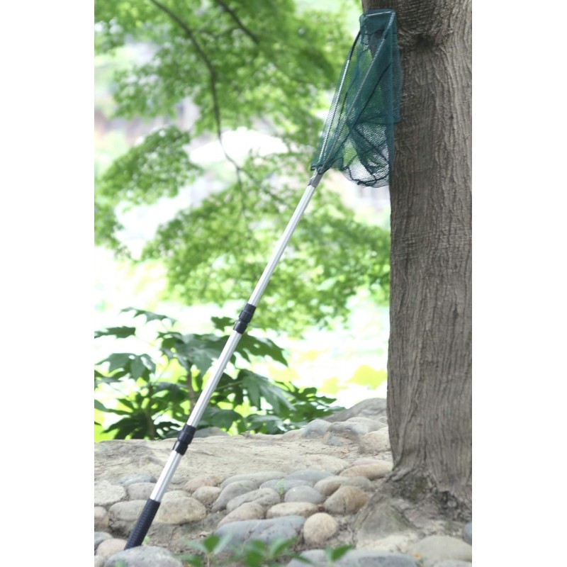 Fishing Landing Net with Telescoping Pole Handle, Fishing net Freshwater for Kids Men Women, Extend to 40-63 Inches