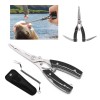 Fishing Tool Kit Fishing Pliers Fish Gripper Fishing Scale Fish Grip Tools Set Saltwater Resistant Fishing Gear