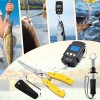 Fishing Tool Kit Fishing Pliers Fish Gripper Fishing Scale Fish Grip Tools Set Saltwater Resistant Fishing Gear