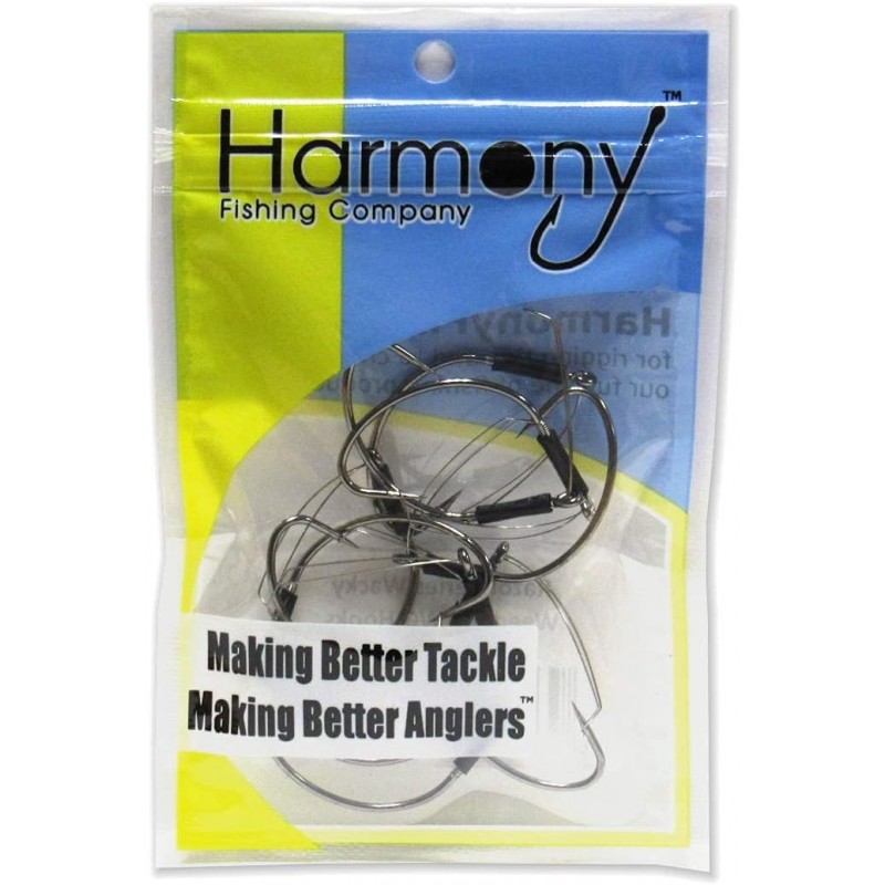 Razor Series Wacky Weedless WG Hooks - The Ultimate Bass Fishing Hooks for The Wacky Rig & Neko Rig 25 Pack