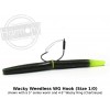 Razor Series Wacky Weedless WG Hooks - The Ultimate Bass Fishing Hooks for The Wacky Rig & Neko Rig 25 Pack