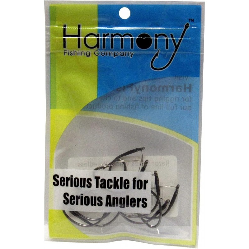 Razor Series Wacky Weedless WG Hooks - The Ultimate Bass Fishing Hooks for The Wacky Rig & Neko Rig 25 Pack