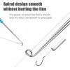 Quick Fish Hook Remover Tool 3 Set Fishhook Easy Removal Detacher for Fishing Accessories Stainless Steel Fish Hook Disconnect Extractor Device Gadgets Kit